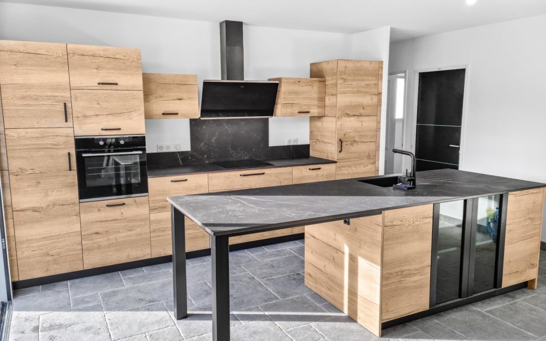 Grande cuisine bois à Carsen-Ponson